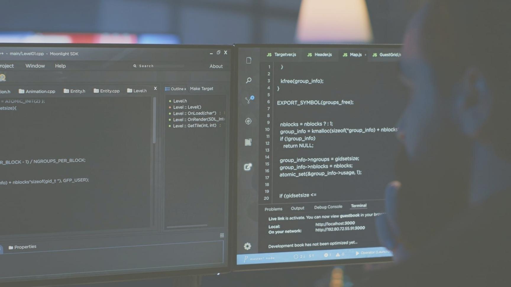 Gaming NFT platform dashboard